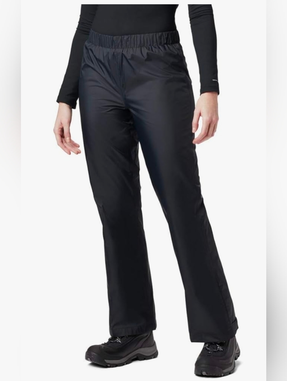 NWT Columbia Women's Storm Surge Pant, Black, 2X Short